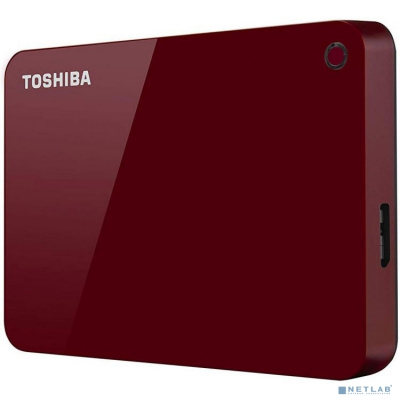 [носитель информации] Toshiba HDTC910ER3AA Canvio Advance 1ТБ 2.5" USB 3.0 красный