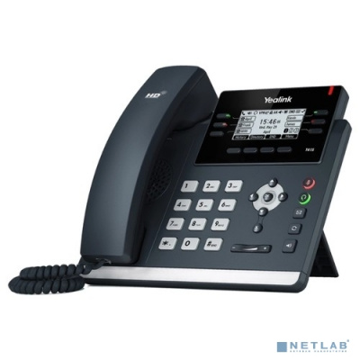 [VoIP-телефон] YEALINK SIP-T41S серый IP-телефон, 6 VoIP аккаунтов, HD voice, PoE
