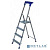 [Лестницы, стремянки] СИБИН Лестница-стремянка алюминиевая, 4 ступени, 82 см [38801-4]