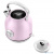 [Чайник] KITFORT КТ-673-4 Чайник, Мощность: 1850–2200 Вт.Емкость: 1,7 л.Длина шнура: 0,78 м.Розовый