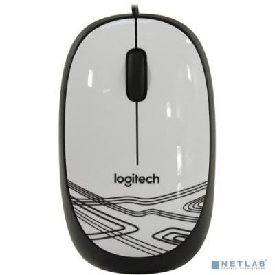 [Мышь] Мышь Logitech M105 белый оптическая (1000dpi) USB (2but)