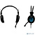 [Наушники] A4Tech HS-19-3, голубой/черный {Гарнитура стерео, мониторного типа, динамик 40мм 20-20000Гц 32 Ом 102дБ, микрофон фикс 50дБ, амбешуры съемные, кабель 2m 3.5 jack 3pin}
