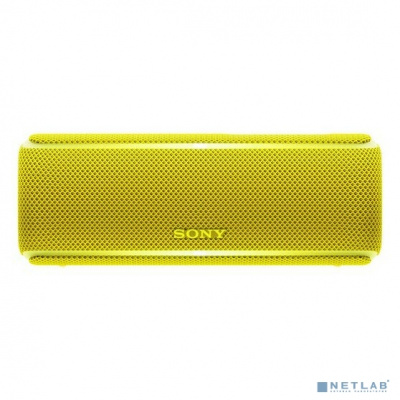 [Колонки Sony] Колонка порт. Sony SRS-XB21 желтый 14W 2.0 BT/3.5Jack 10м (SRSXB21Y.RU2)