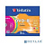 [Диск] Verbatim  Диски DVD-R Verbatim 16-x, 4.7 Gb (Color, Slim Case, 5 шт) (43557)