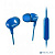 [Наушники] Philips/ внутриканальные 10-22000Гц 1.2м 3.5мм 103дБ микрофон синие 3 комплекта сменных амбушюр [SHE3555BL/00]