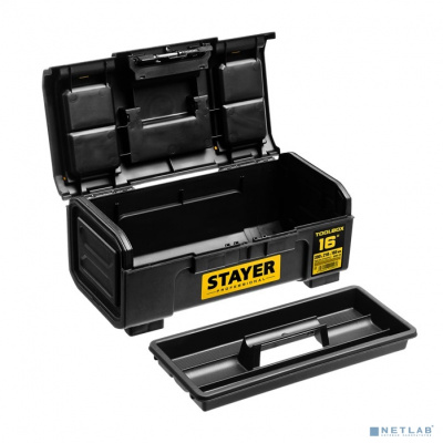[Ящики] STAYER Ящик для инструмента "TOOLBOX-16" пластиковый, Professional [38167-16]