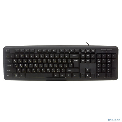 [Клавиатуры] Exegate EX280434RUS Клавиатура Exegate LY-331RL2, <USB, RUS/LAT, шнур 2,2м, черная, 104кл, Enter большой>, OEM