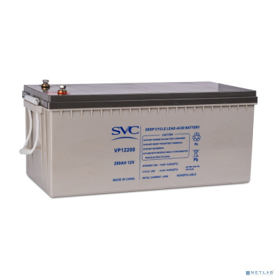[батареи] SVC Батарея VP12200  АКБ, 12В/200Ач, AGM,  Клемма T11 под болт М8