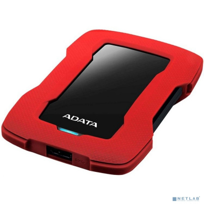 [Носитель информации] Жесткий диск A-Data USB 3.0 1Tb AHD330-1TU31-CRD HD330 DashDrive Durable 2.5" красный