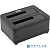 [Контейнер для HDD] AgeStar 3UBT8 black Док-станция для HDD AgeStar 3UBT8 SATA III пластик/алюминий черный 2.5"/3.5"