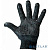 [Перчатки] REXANT (09-0211) Перчатки полушерстяные с покрытием ПВХ («Зима») черные, 7 нитей, 75-77 г