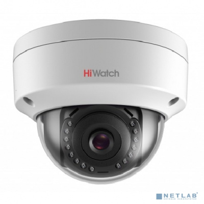 [Видеонаблюдение] HiWatch DS-I202 (2.8 mm) Видеокамера IP 2.8-2.8мм цветная корп.:белый