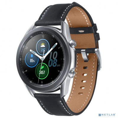 [Умные часы] Samsung Galaxy Watch 3 45мм 1.4" Super AMOLED серебристый (SM-R840NZSACIS)