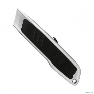 [Ножи складные, туристические] Smartbuy (SBT-KNT-18P2) Строительный нож, трапециевидное лезвие, прорезиненный стальной корпус