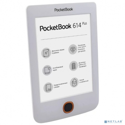 [Электронная книга] PocketBook Basic 3 (614(2) 6" E-Ink Carta PB614-2-D-CIS White