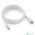 [Кабель] Cablexpert Кабель USB 2.0 CC-S-mUSB01W-3M, AM/microB, серия Silver, длина 3м, белый, блистер