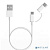 [Смартфон/акссесуар] Xiaomi Mi 2-in-1 USB Cable Micro USB to Type C (30cm) SJV4083TY