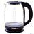 [Чайник] FIRST FA-5405-6 Black 5405-6 Чайник Мощность: Мощность 1500 Вт.Максимальный объем 1.8 л.Корпус из  стекла.