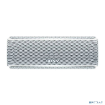 [Колонки Sony] Колонка порт. Sony SRS-XB21 белый 14W 2.0 BT/3.5Jack 10м (SRSXB21W.RU2)