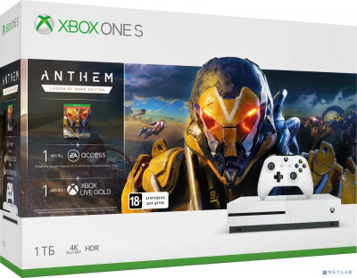 [Игровая консоль] Xbox One S 1Tb ANTHEM: Legion of Dawn Edition