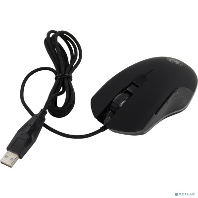 [Мышь] Мышь MGK-26U Dialog Gan-Kata - игровая, 6 кнопок + ролик, RGB подсветка, USB, черная