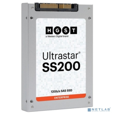 [накопитель] WD SAS SSD 400Gb Ultrastar SS200 SDLL1DLR-400G-CAA1, 2.5"