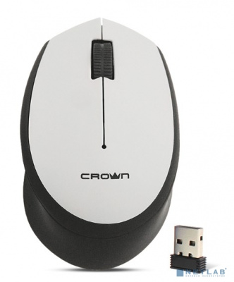 [Мышь] CROWN CMM-937W black/grey [CM000002180]{Беспроводная мышь CROWN CMM-937W black/grey}