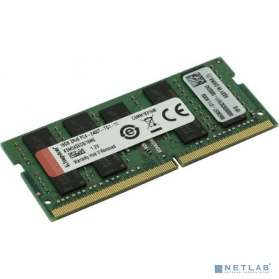 [Модуль памяти] Kingston DDR4 SODIMM 16GB KSM24SED8/16ME PC4-19200, 2400MHz, CL17, ECC