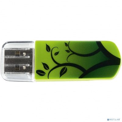 [носитель информации] Verbatim USB Drive 32Gb Mini Elements Edition 49411 {USB2.0} зеленый / рисунок