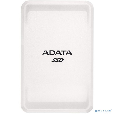 [накопитель] Твердотельный диск 250GB A-DATA SC685, External, USB 3.2 Type-C, [R/W -530/460 MB/s] 3D-NAND, белый