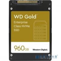 [накопитель] Накопитель твердотельный WD Твердотельный накопитель SSD WD Gold NVMe WDS960G1D0D 960ГБ 2,5" U.2 PCIe Gen 3.1 x4 NVMe (96L BICS4 3D TLC) 0.8DWPD