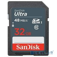 [Карта памяти ] SecureDigital 32Gb SanDisk SDSDUNB-032G-GN3IN {SDHC Class 10, UHS-I}