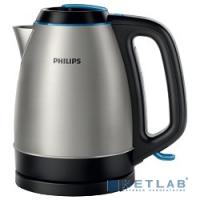 [Чайник] PHILIPS HD9352/80 Чайник, 2200 Вт, 1,7 л, кнопка с подсветкой. Корпус: сталь, Цвет: титан