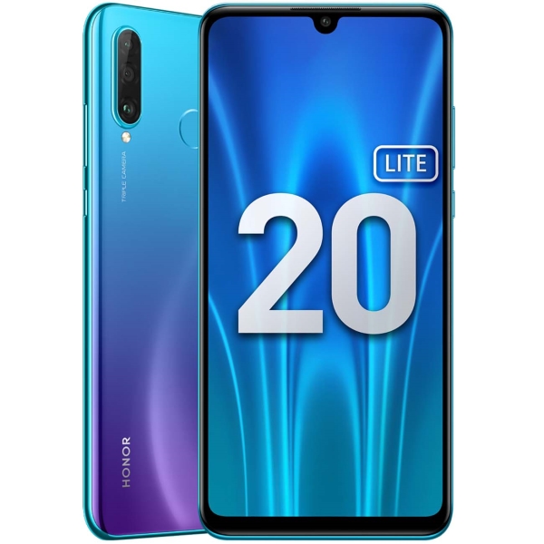 Смартфон Honor 20 Lite 4+128GB Peacock Blue (MAR-LX1H)