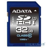 [Карта памяти ] SecureDigital 32Gb A-DATA ASDH32GUICL10-R {SDHC Class 10, UHS-I}