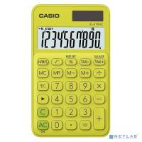 [Калькулятор] Калькулятор карманный Casio SL-310UC-YG-S-EC желтый/зеленый {Калькулятор 10-разрядный} [1048502]