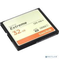 [Карта памяти ] Флеш карта CF 32GB SanDisk Extreme 120MB/s