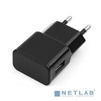 [Аксессуар] Cablexpert Адаптер питания 100/220V - 5V USB 1 порт, 1A, черный (MP3A-PC-10)