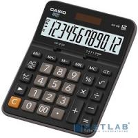 [Калькулятор] Калькулятор настольный Casio DX-12B черный/коричневый 12-разр.