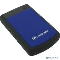 [Носитель информации] Накопитель на жестком магнитном диске Transcend Внешний жесткий диск Transcend 4TB StoreJet 2.5" H3 Blue
