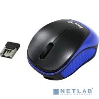 [Мышь] Genius Micro Traveler 9000R V3 Blue {компактная, прорезиненные вставки, оптическая, 1200 dpi, радио 2,4 Ггц, аккумулятор, USB} [31030132101]