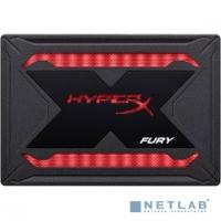 [накопитель] Kingston SSD 240GB HyperX Fury RGB SHFR200/240G {SATA3.0}
