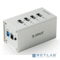 [USB-концентраторы] ORICO A3H4-SV USB-концентратор ORICO A3H4 (серебряный)