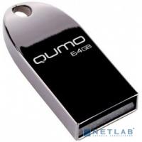 [Носитель информации] USB 2.0 QUMO 64GB MetalDrive Dark QM64GUD-Metal-d