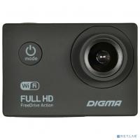 [Регистратор] Видеорегистратор Digma FreeDrive Action Full HD WiFi черный 1.2Mpix 1080x1920 1080p 150гр. GeneralPl [1132272]