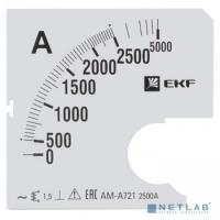 [EKF Приборы измерительные] EKF s-a721-2500 Шкала сменная для A721 2500/5А-1,5 EKF PROxima