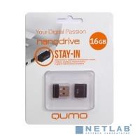 [Носитель информации] USB 2.0 QUMO 16GB NANO [QM16GUD-NANO-B] Black