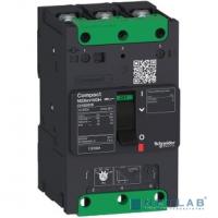 [SE Дифавтоматы Easy9] Schneider-electric LV426255 3П АВТОМ. ВЫКЛ. NSXm 25kA TM63D каб.наконеч./шины