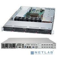 [Сервер] Supermicro Superserver SYS-5019S-WR, Single SKT, WIO, C236 chipset, 4 x DIMMs, 4 x 3.5" hot swap SATA3 bays, 2 x 1GbE, shared IPMI, 500W RPS