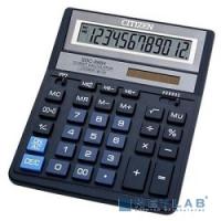[Калькулятор] Калькулятор настольный Citizen SDC-888XBL 12 разрядов, две памяти, 205х159х27мм, синий